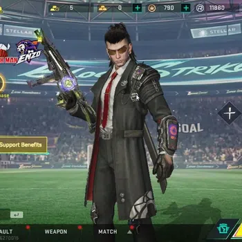Blood Strike Collab Skin ASIA|ULTRA Striker ZERO-Agent Zero,UMP45-Ascension image 1