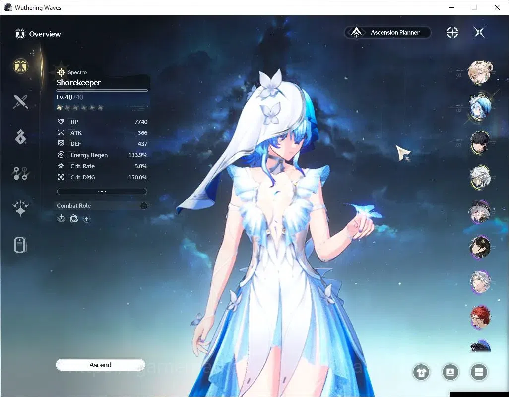 Wuthering Waves Accounts SEA | UL 37 | 2 Limited | Lynae,Shorekeeper | Data image 3