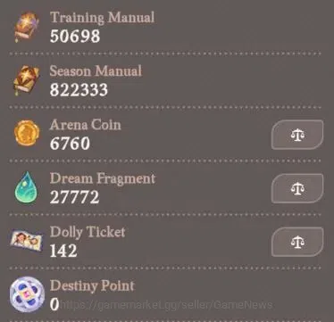 AFK Journey Accounts GLOBAL H57|VIP 3|Collab Frieren|2k Velvet Vouher|L image 11