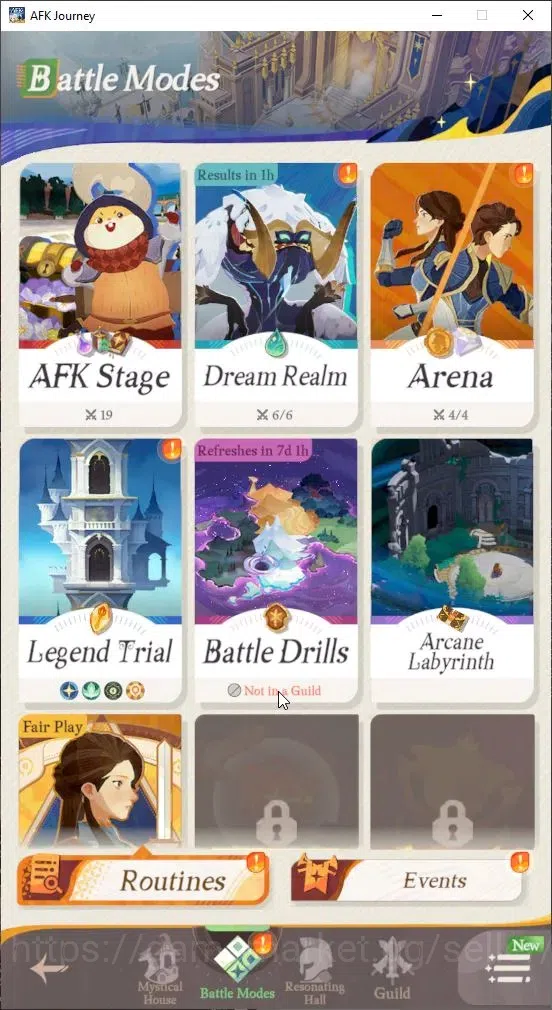 AFK Journey Accounts GLOBAL H57|VIP 3|Collab Frieren|2k Velvet Vouher|L image 15