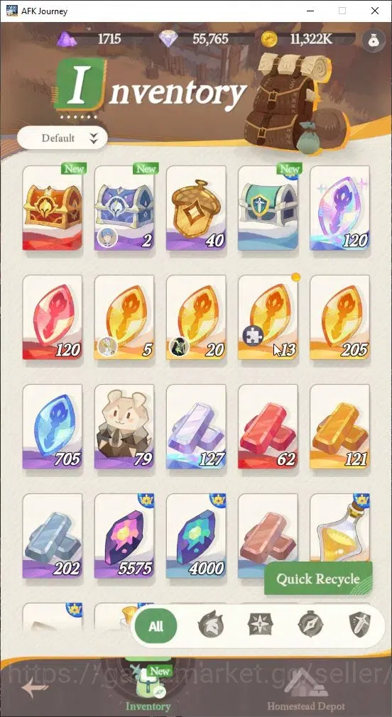AFK Journey Accounts GLOBAL H57|VIP 3|Collab Frieren|2k Velvet Vouher|L image 8