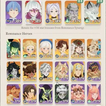 AFK Journey Accounts GLOBAL H57|VIP 3|Collab Frieren|2k Velvet Vouher|L image 1