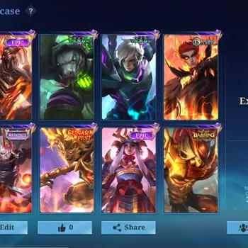 Mobile Legends: Bang Bang Accounts Collector Global|89H 117S|Expert|Luanr Fest Sun|Collector Natalia|SABER Johnson|VENOM