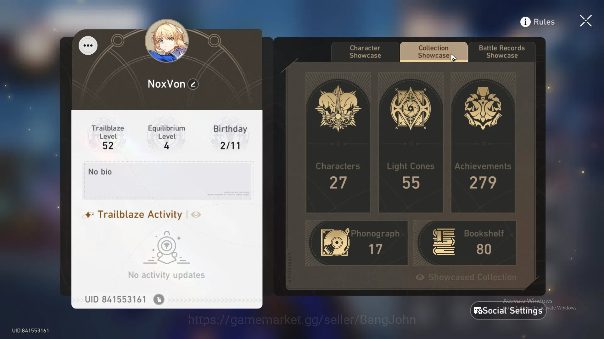 Honkai Star Rail Accounts Asia|TL 52|6 Limited|Cyrene,Saber,Kafka,DanHengPT, image 3