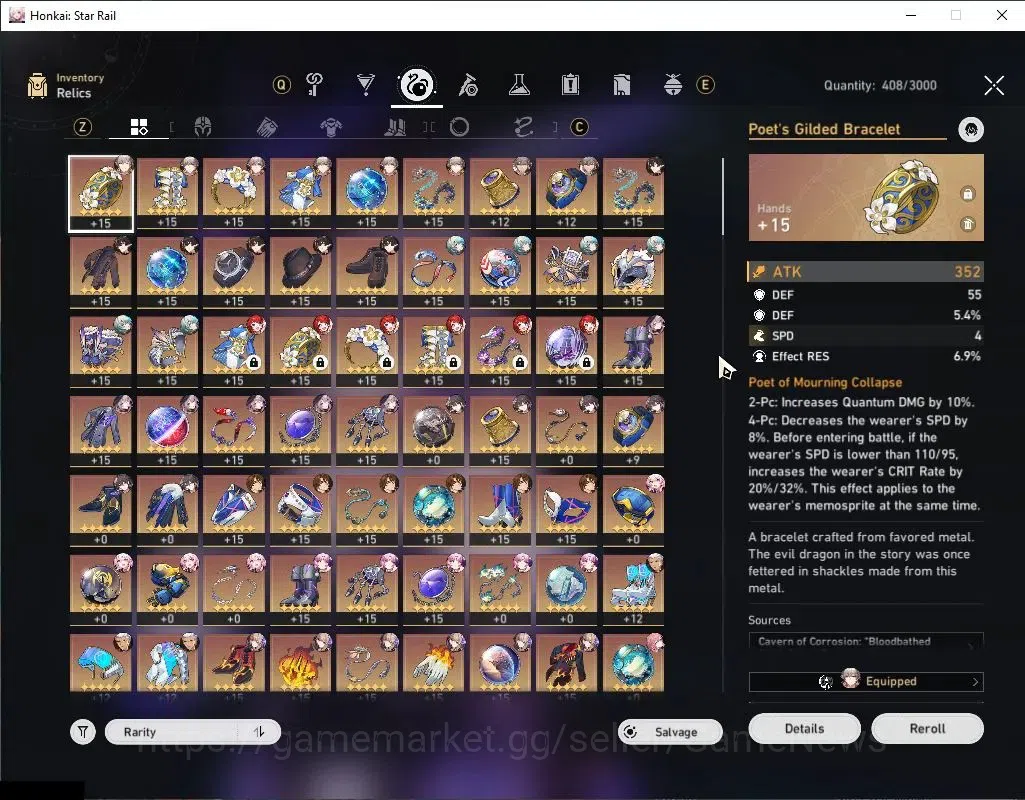 Honkai Star Rail Accounts Asia|TL 66|9 Limited|The HertaE2,Dante,Huohuo,B3,Y image 8
