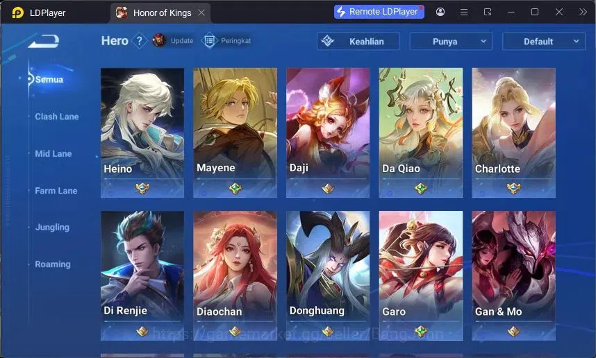 Honor of Kings Accounts Global | 80H 63S |1 Legend Lam, Limited Yuhuan, Ev image 6