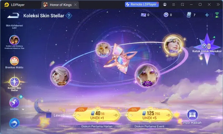 Honor of Kings Accounts Global | 80H 63S |1 Legend Lam, Limited Yuhuan, Ev image 9