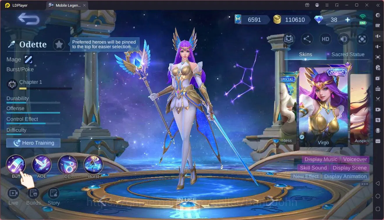 Mobile Legends: Bang Bang Accounts Global|Hero 96|Skin 167|Expert|CC Natalia|Luckybox image 2