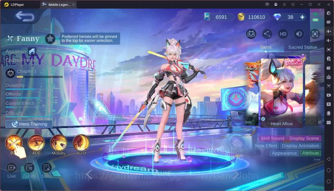 Mobile Legends: Bang Bang Accounts Global|Hero 96|Skin 167|Expert|CC Natalia|Luckybox image 3