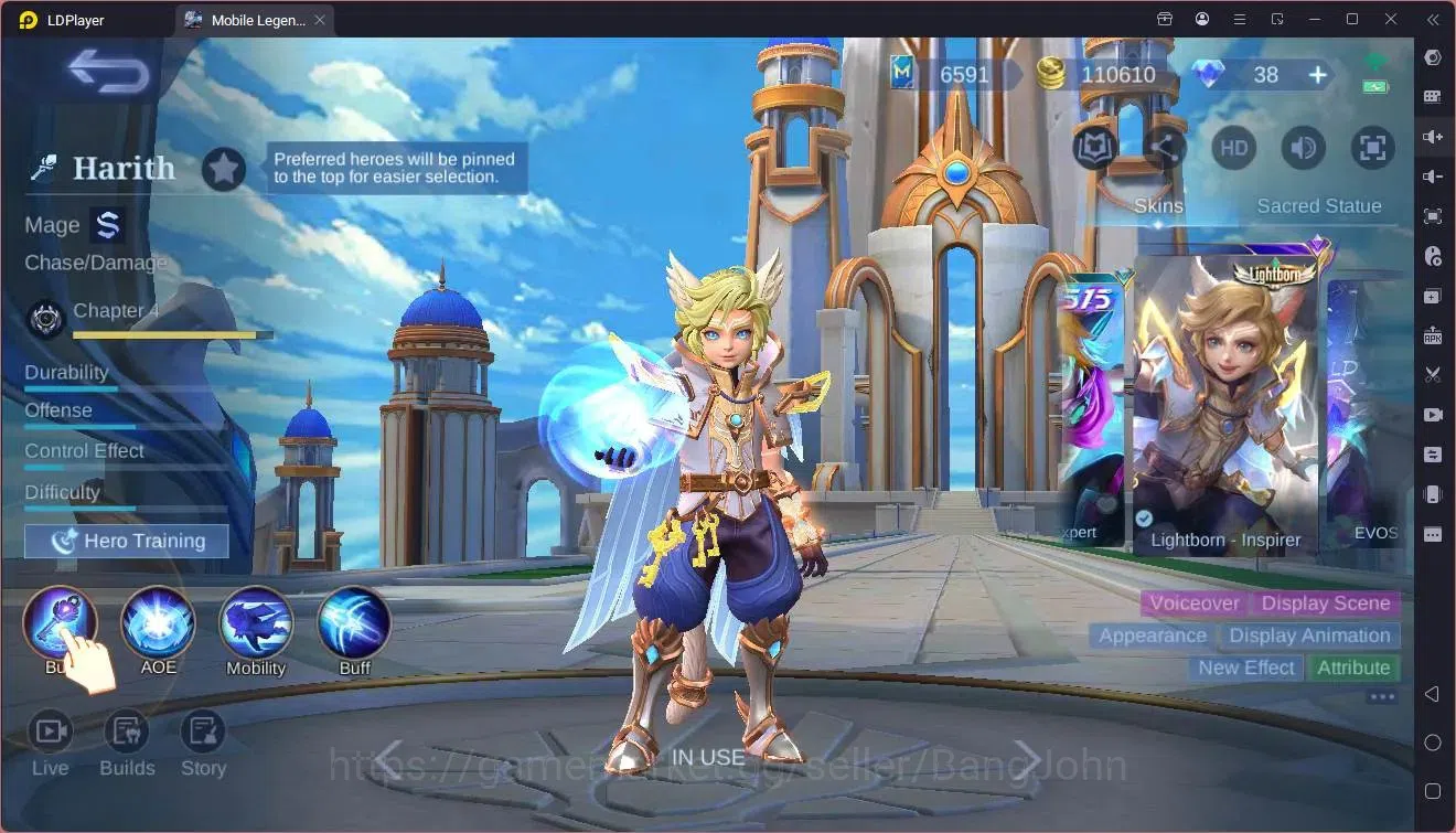 Mobile Legends: Bang Bang Accounts Global|Hero 96|Skin 167|Expert|CC Natalia|Luckybox image 4