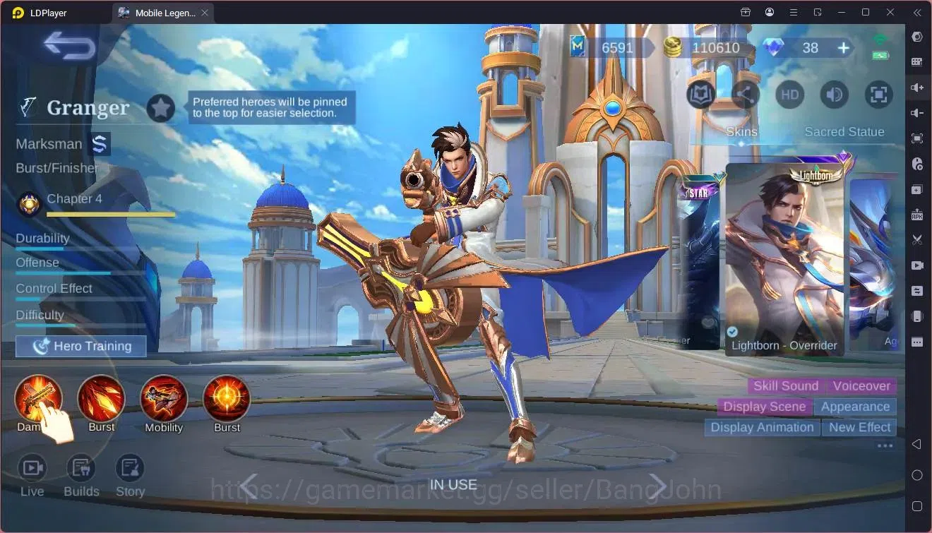 Mobile Legends: Bang Bang Accounts Global|Hero 96|Skin 167|Expert|CC Natalia|Luckybox image 5
