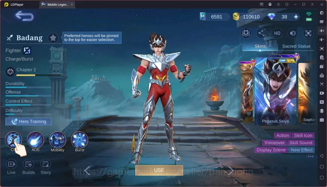 Mobile Legends: Bang Bang Accounts Global|Hero 96|Skin 167|Expert|CC Natalia|Luckybox image 6