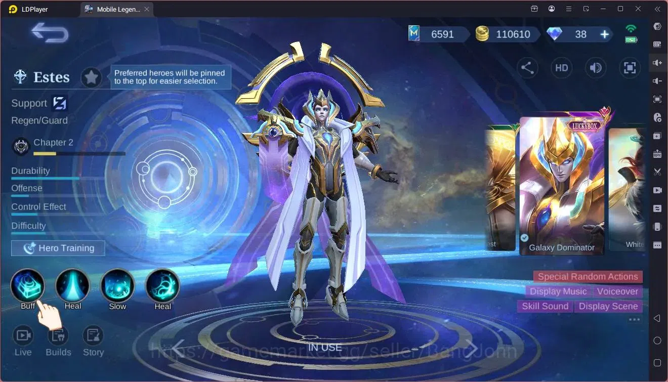 Mobile Legends: Bang Bang Accounts Global|Hero 96|Skin 167|Expert|CC Natalia|Luckybox image 8