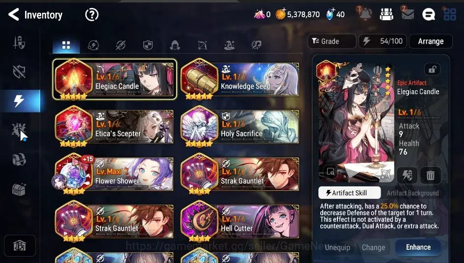 Epic Seven Accounts GLOBAL Unverif|New Era|2 ML(LQ Charlotte, DP Aria) image 16