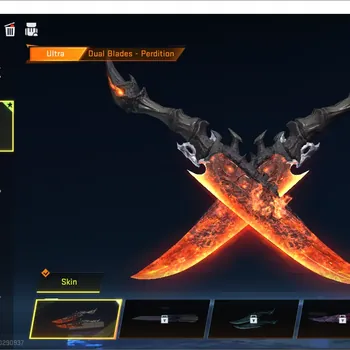 Blood Strike Accounts Others ASIA|ULTRA MELEE: Dual Blades-Perdition|ULTRA GUN: Galil-Knight|2 LEGENDARY GUNS|7