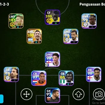 eFootball Accounts Legends & Iconic Players Android|PW 2899|BIGT LeonelMessi,Epic MarcoReus,Showtime LionelMessi