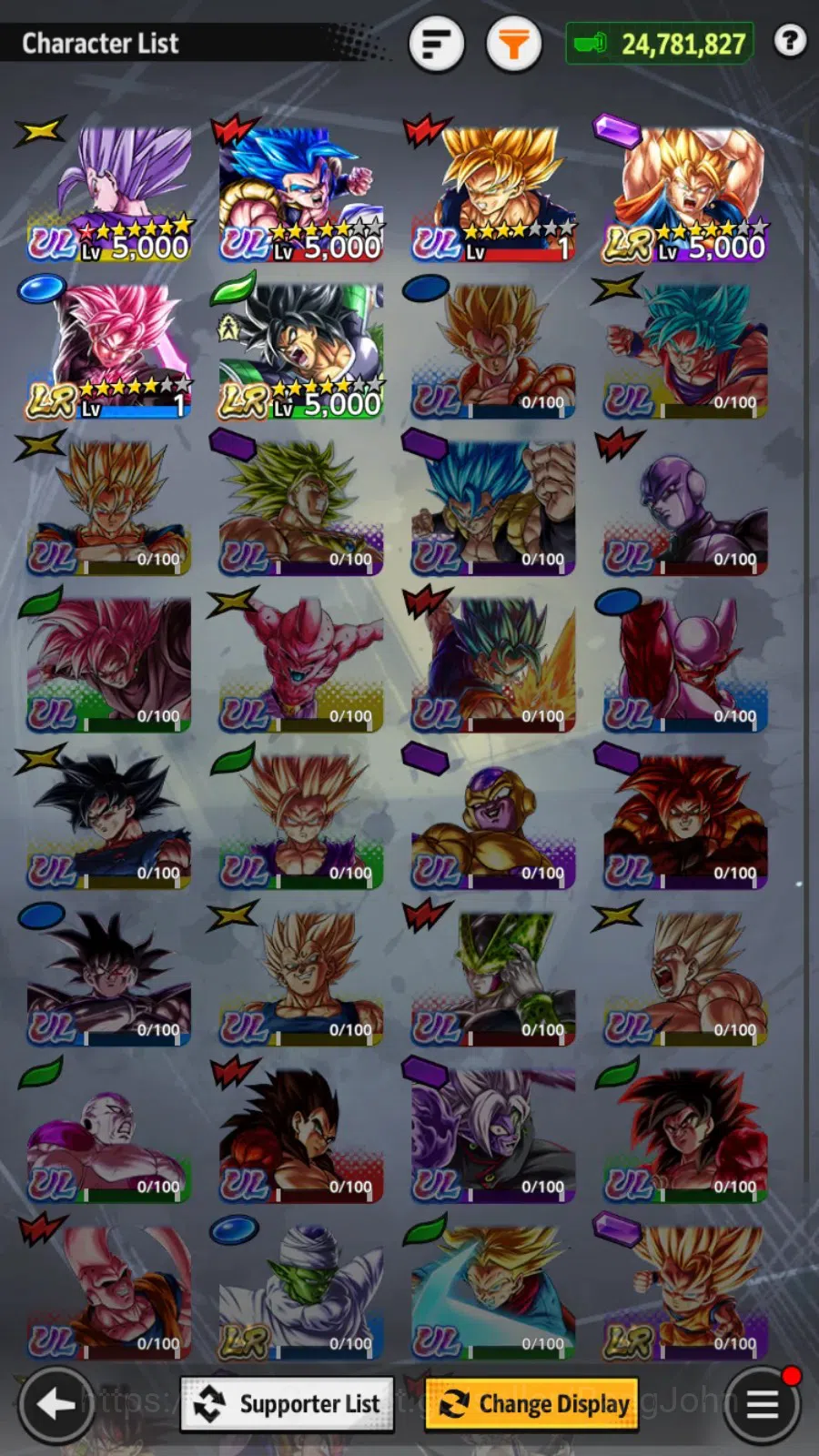Dragon Ball Legends Accounts Android |Lvl 154|24.7M Total Power|782 CC|3 UL|3 L image 13
