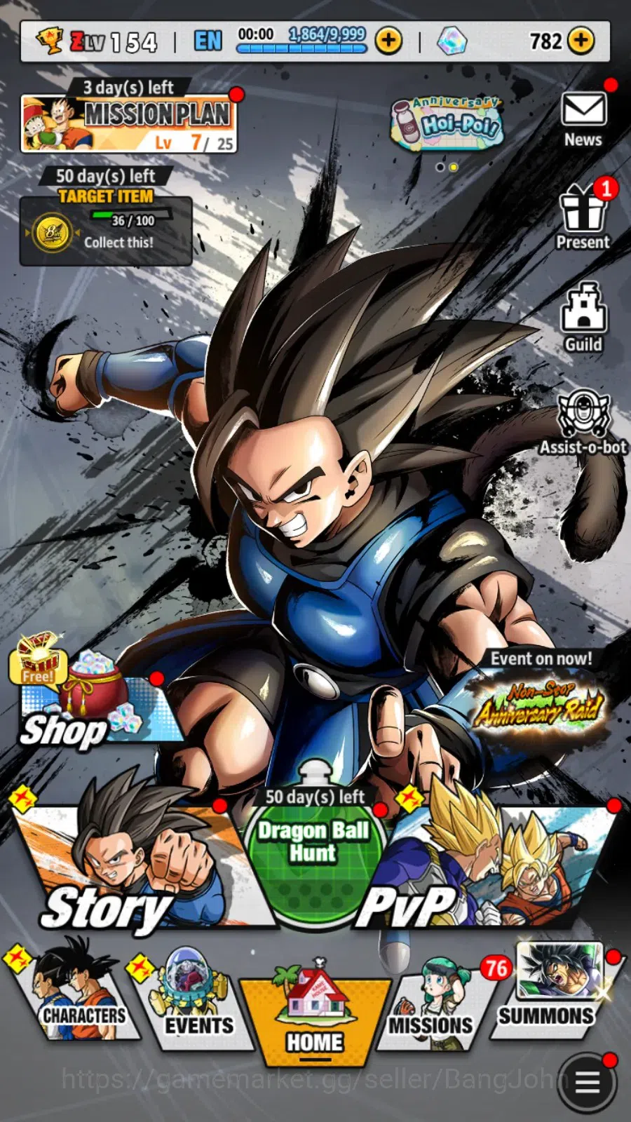 Dragon Ball Legends Accounts Android |Lvl 154|24.7M Total Power|782 CC|3 UL|3 L image 15