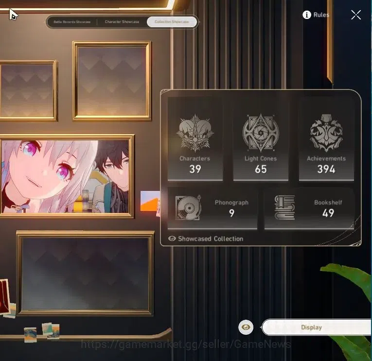 Honkai Star Rail Accounts Asia|TL 67|11 Limited|Casto E3+Sign,Hyacine,Evanes image 3