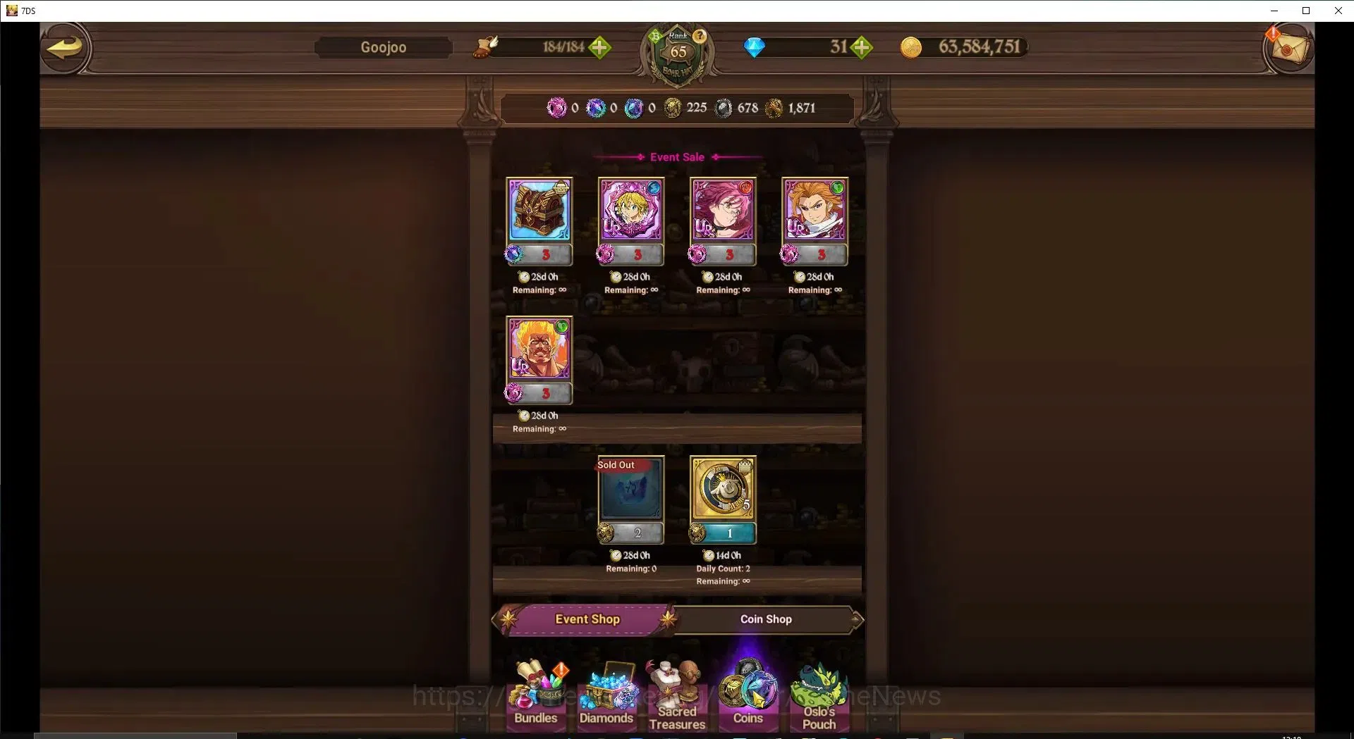 The Seven Deadly Sins: Grand Cross Accounts ASIA|2,9M CC|54 LS|4 LR+6 UR+Collab ReZero|S&B6/6, image 14