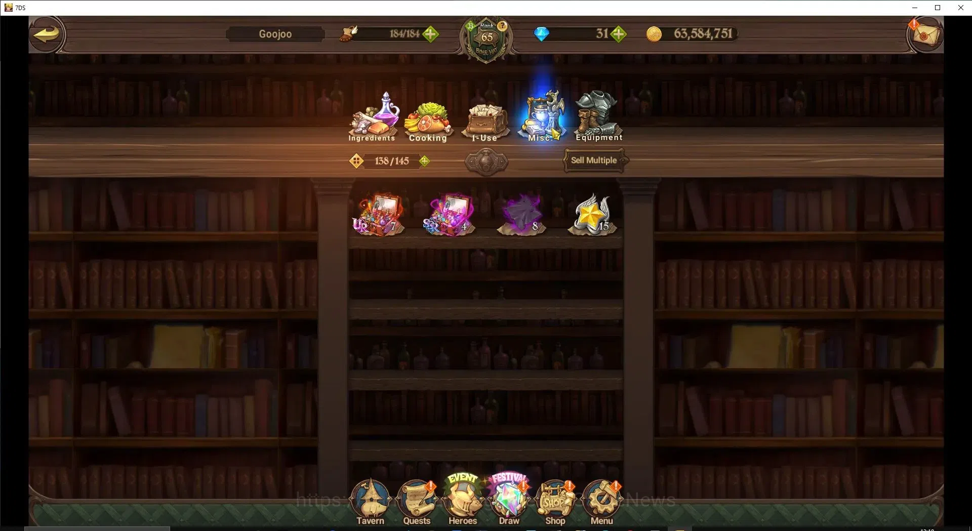 The Seven Deadly Sins: Grand Cross Accounts ASIA|2,9M CC|54 LS|4 LR+6 UR+Collab ReZero|S&B6/6, image 19