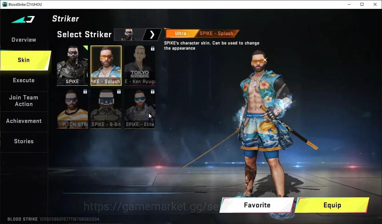Blood Strike Accounts ASIA|ETERNAL Zero,DeAgle+Collab TR MCX,FN200,Takem image 10