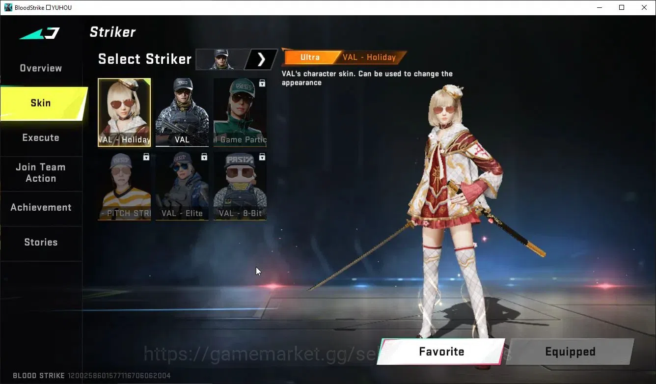 Blood Strike Accounts ASIA|ETERNAL Zero,DeAgle+Collab TR MCX,FN200,Takem image 11