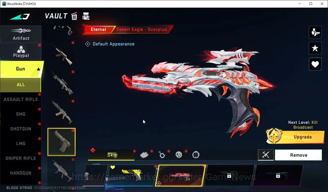 Blood Strike Accounts ASIA|ETERNAL Zero,DeAgle+Collab TR MCX,FN200,Takem image 14
