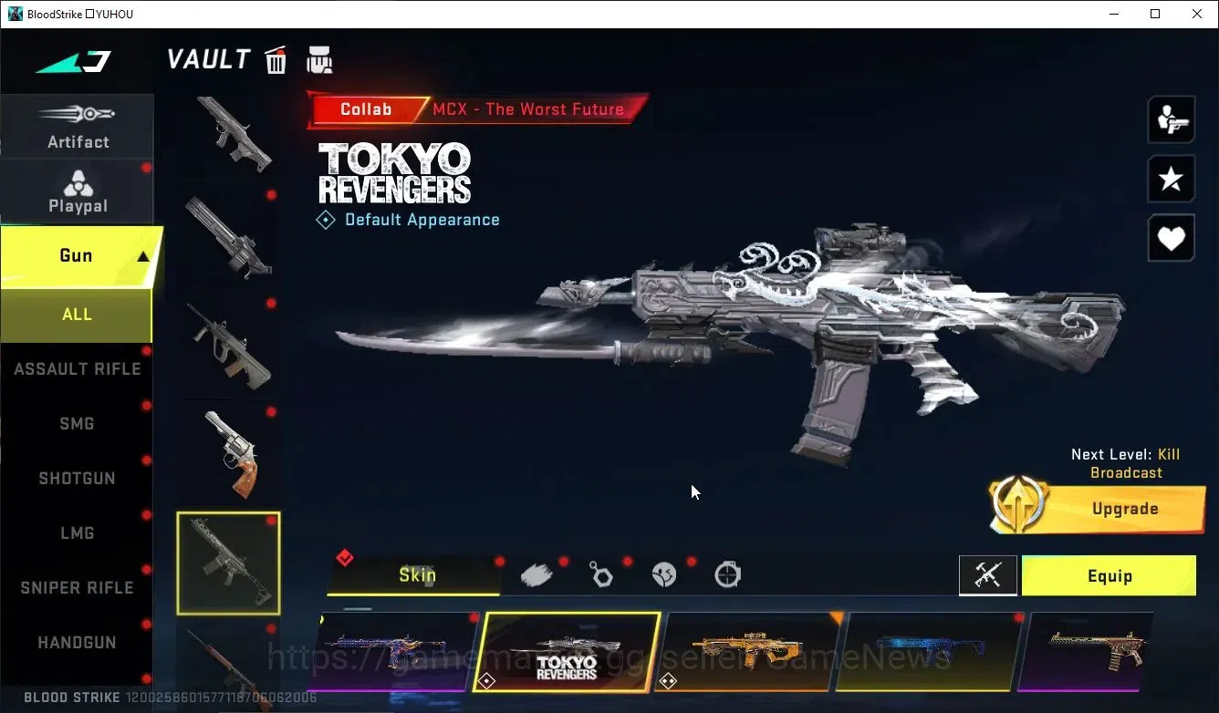 Blood Strike Accounts ASIA|ETERNAL Zero,DeAgle+Collab TR MCX,FN200,Takem image 15