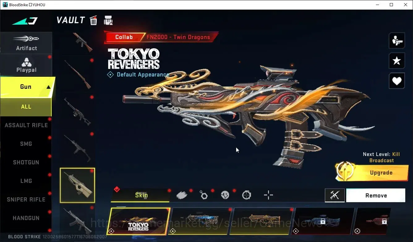 Blood Strike Accounts ASIA|ETERNAL Zero,DeAgle+Collab TR MCX,FN200,Takem image 16