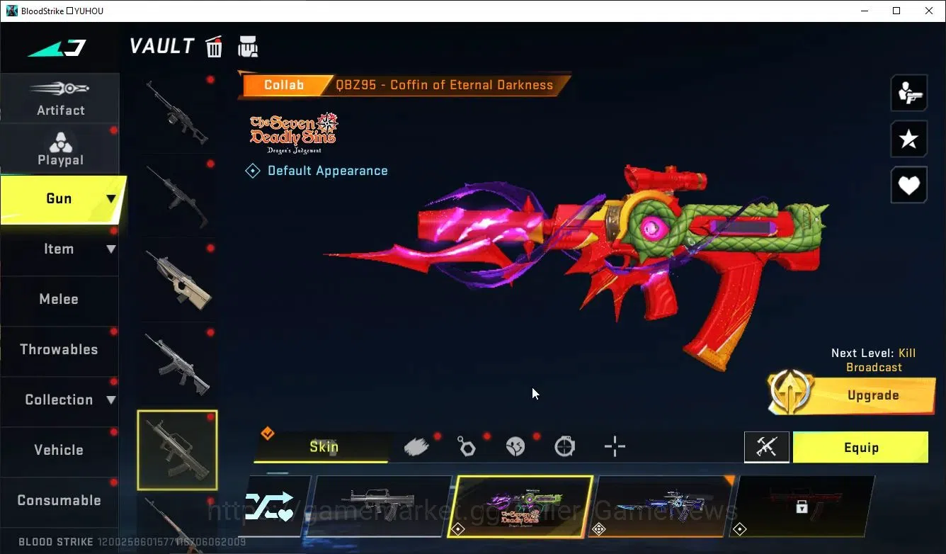 Blood Strike Accounts ASIA|ETERNAL Zero,DeAgle+Collab TR MCX,FN200,Takem image 19