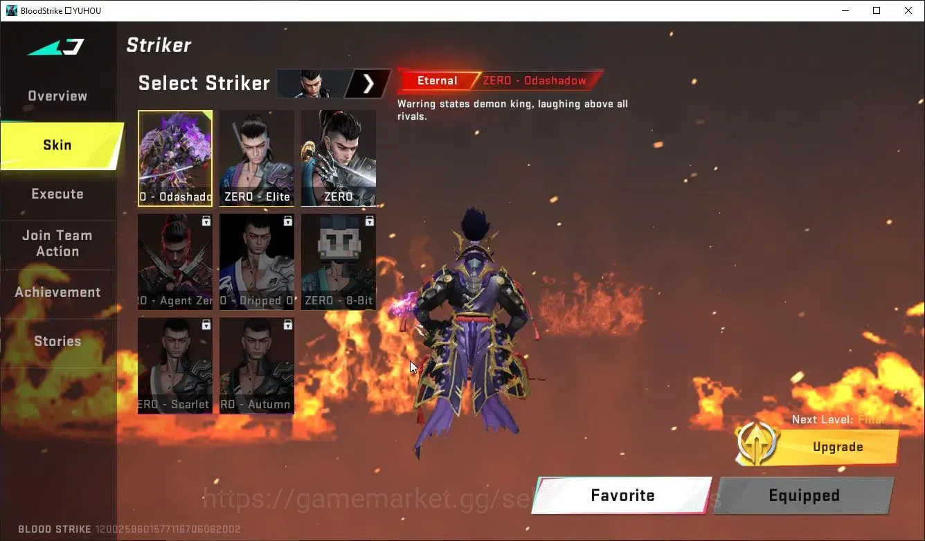 Blood Strike Accounts ASIA|ETERNAL Zero,DeAgle+Collab TR MCX,FN200,Takem image 3