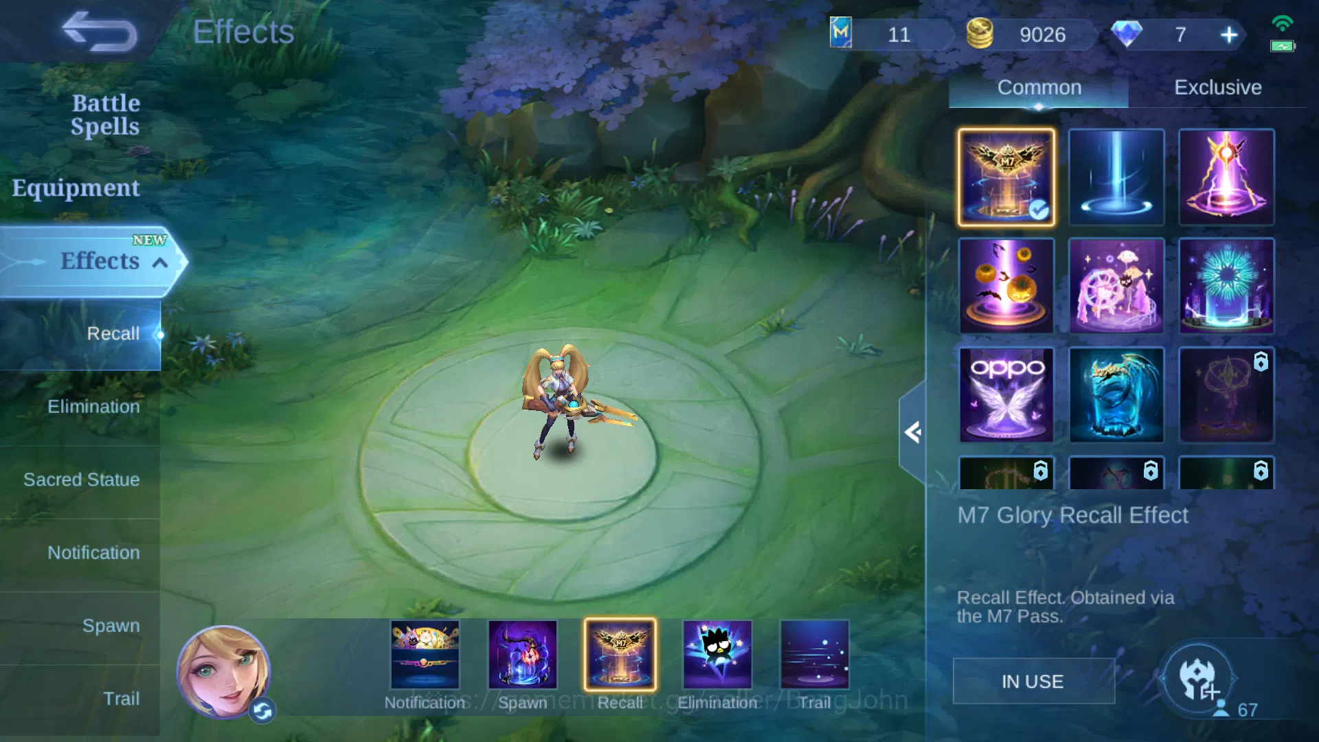 Mobile Legends: Bang Bang Accounts Skin 133 | Spec Tank | Lightborn Tigreal | Epic Ga image 11