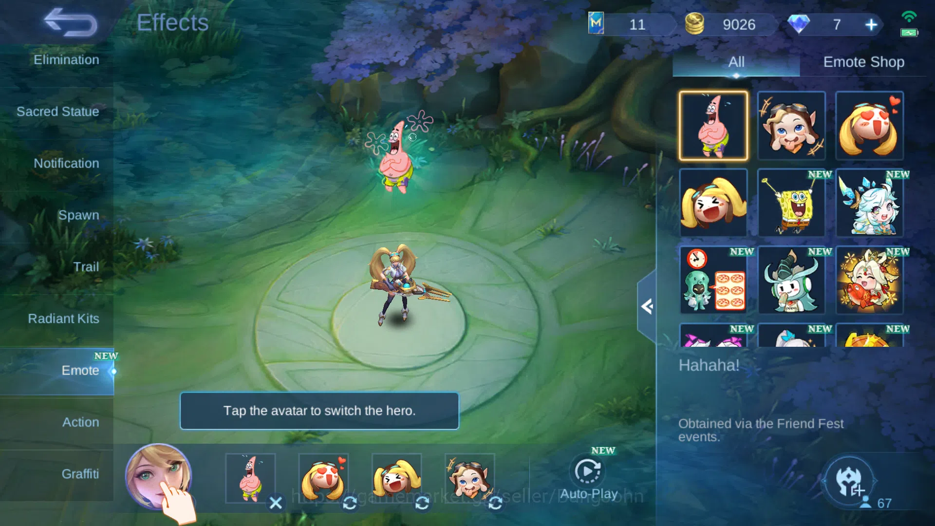 Mobile Legends: Bang Bang Accounts Skin 133 | Spec Tank | Lightborn Tigreal | Epic Ga image 12