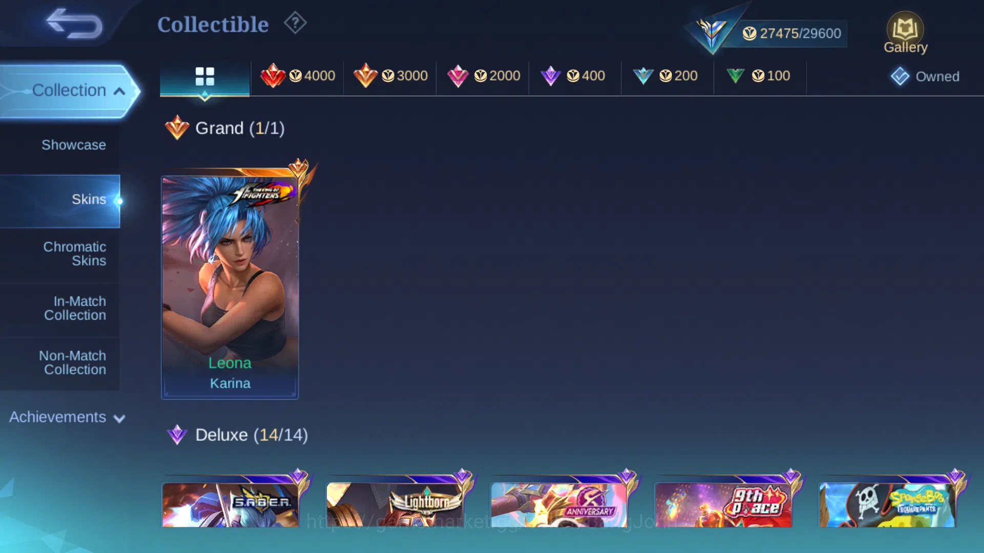 Mobile Legends: Bang Bang Accounts Skin 133 | Spec Tank | Lightborn Tigreal | Epic Ga image 4