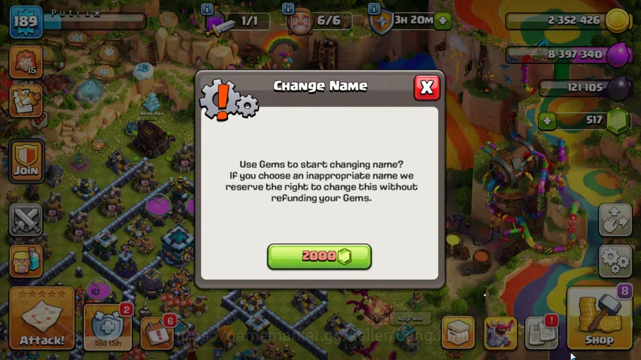 Clash of Clans Accounts TH 13 MAX-BH 9|Many Skin|LVL 189|League Valkyrie15 image 17