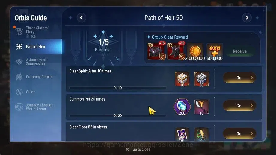 Epic Seven Accounts High-End ASIA|17ML (SN Yulha, Salome, Abyss Yufine, Emp ILynav, LHC, RRoana)|PoH, Theather ON|SS|Stove 10