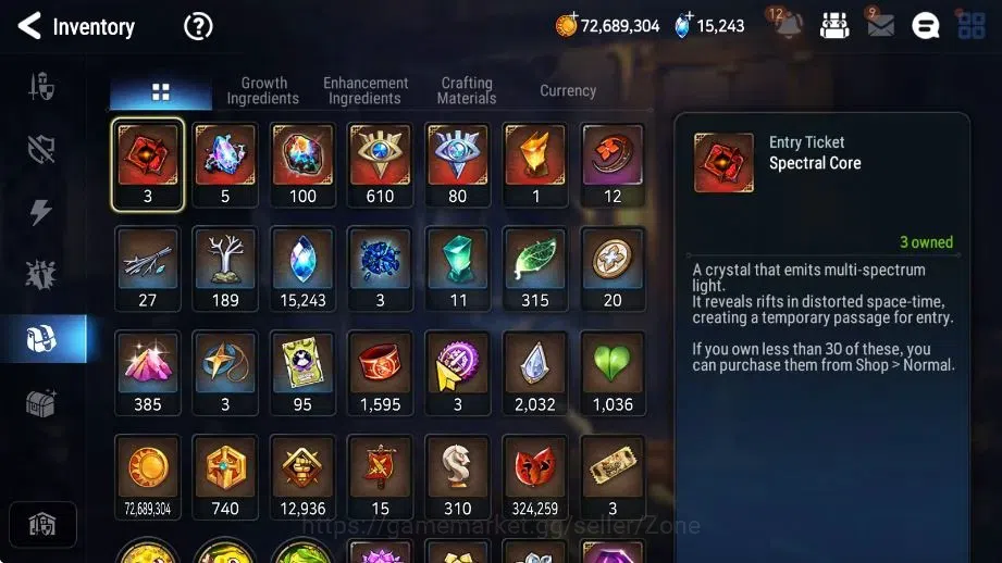 Epic Seven Accounts High-End ASIA|17ML (SN Yulha, Salome, Abyss Yufine, Emp ILynav, LHC, RRoana)|PoH, Theather ON|SS|Stove 15