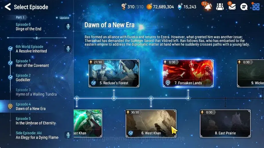 Epic Seven Accounts High-End ASIA|17ML (SN Yulha, Salome, Abyss Yufine, Emp ILynav, LHC, RRoana)|PoH, Theather ON|SS|Stove 6