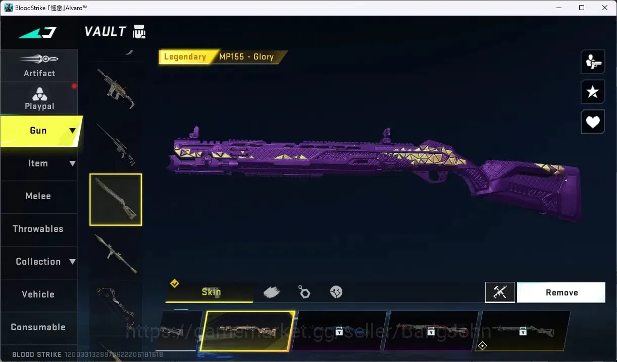Blood Strike Accounts ASIA | Eternal ZERO - Odashadow |2 ULTRA GUN: SCAR image 12