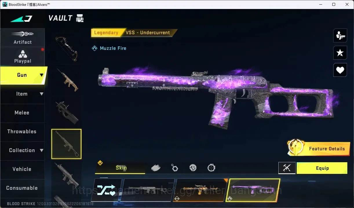 Blood Strike Accounts ASIA | Eternal ZERO - Odashadow |2 ULTRA GUN: SCAR image 15