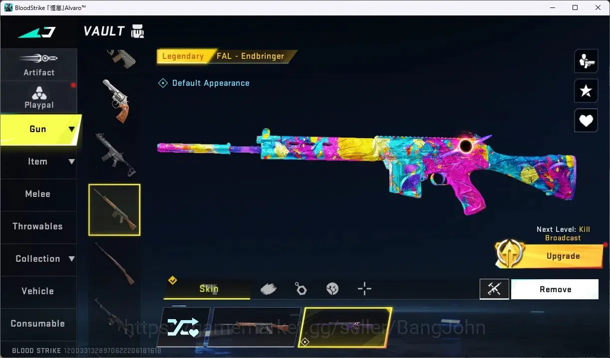 Blood Strike Accounts ASIA | Eternal ZERO - Odashadow |2 ULTRA GUN: SCAR image 17