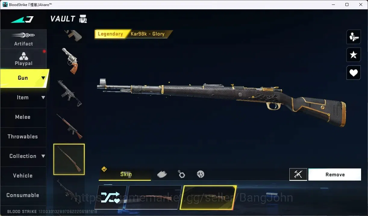 Blood Strike Accounts ASIA | Eternal ZERO - Odashadow |2 ULTRA GUN: SCAR image 18