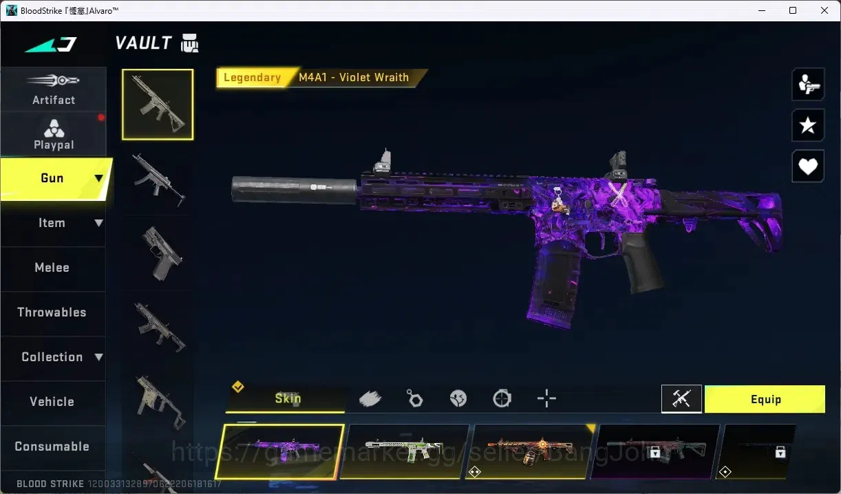 Blood Strike Accounts ASIA | Eternal ZERO - Odashadow |2 ULTRA GUN: SCAR image 2