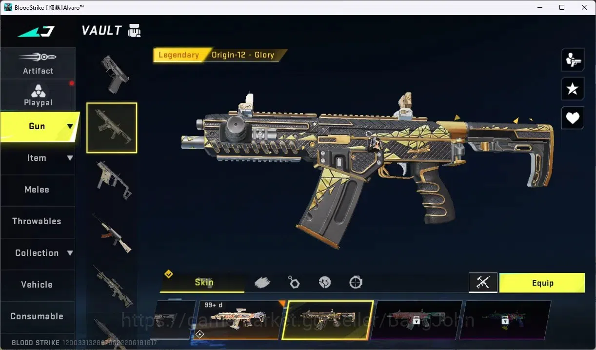 Blood Strike Accounts ASIA | Eternal ZERO - Odashadow |2 ULTRA GUN: SCAR image 3