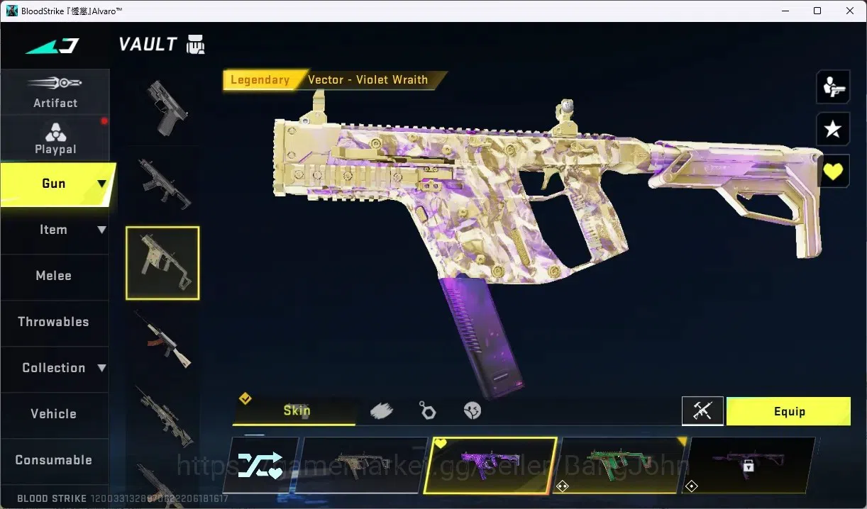 Blood Strike Accounts ASIA | Eternal ZERO - Odashadow |2 ULTRA GUN: SCAR image 4