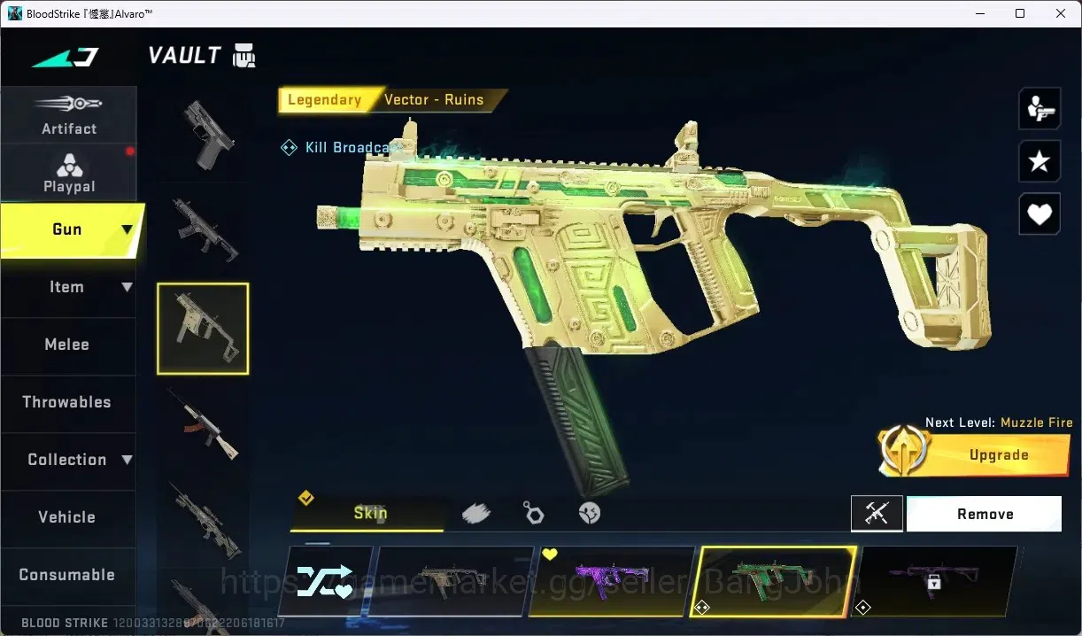 Blood Strike Accounts ASIA | Eternal ZERO - Odashadow |2 ULTRA GUN: SCAR image 5