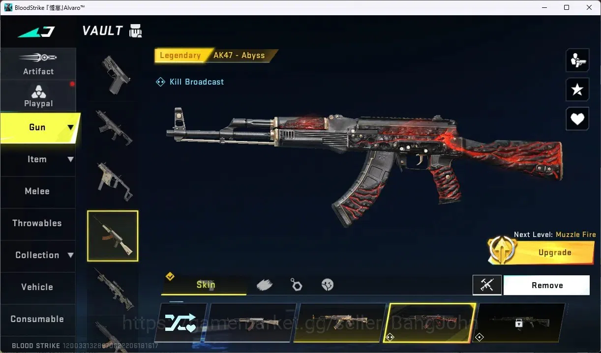 Blood Strike Accounts ASIA | Eternal ZERO - Odashadow |2 ULTRA GUN: SCAR image 7