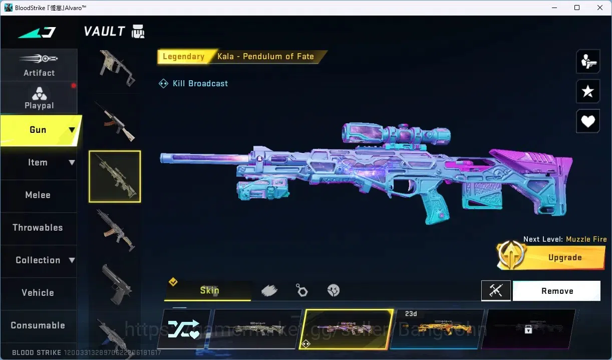 Blood Strike Accounts ASIA | Eternal ZERO - Odashadow |2 ULTRA GUN: SCAR image 8
