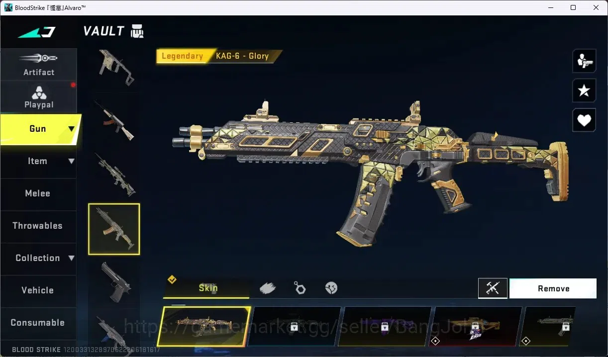 Blood Strike Accounts ASIA | Eternal ZERO - Odashadow |2 ULTRA GUN: SCAR image 9